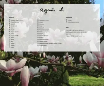 Agnesb.com(Agn) Screenshot