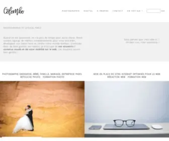 Agnescolombo.com(Accueil) Screenshot