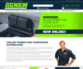 Agnewbuildingsupplies.com.au(Agnew Building Supplies) Screenshot