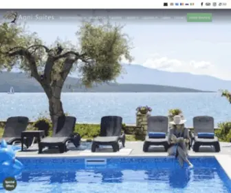 Agni-Studios.gr(Agni Suites in Lefkada) Screenshot