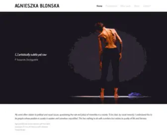 Agnieszkablonska.com(Agnieszka Blonska) Screenshot