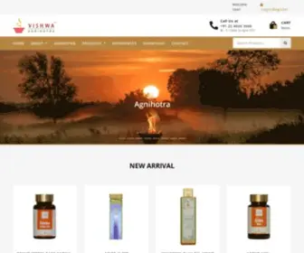 AgnihotraGlobal.com(Agnihotra Global) Screenshot