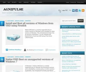 Agnipulse.com(Bharat Balegere 's Unique Tech Tips) Screenshot