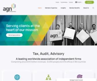 AGN.org(AGN Home) Screenshot