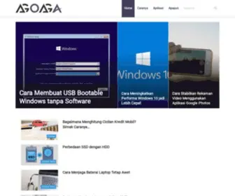 Agoaga.com(Ketahui Segala Cara) Screenshot