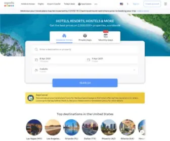 Agoda.net(Booking Over 2 Million Hotels and Homes & Flights) Screenshot