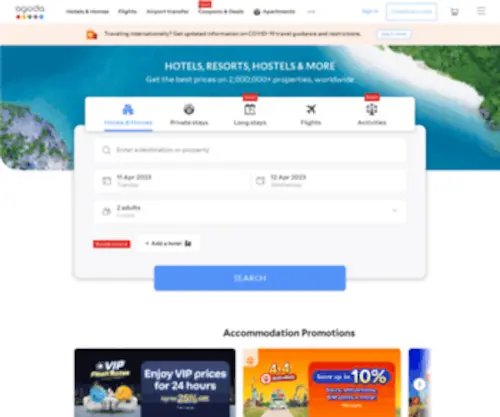 Agoda.web.id(Booking Hotel dengan Diskon dan Promosi Menarik) Screenshot