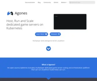Agones.dev(Agones) Screenshot