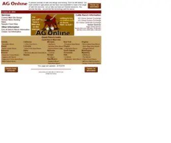 Agonline.com(AG Online) Screenshot