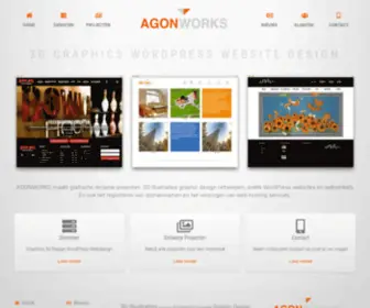 Agonworks.com(3D GRAPHIC DESIGN WORDPRESS WEB HOSTING) Screenshot