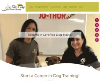 Agooddog.com(Dog Trainer School) Screenshot