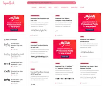 Agoodfont.com(Agoodfont) Screenshot
