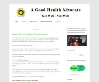 Agoodhealthadvocate.com(A Good Health Advocate) Screenshot