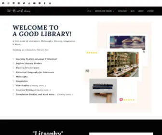 Agoodlibrary.com(A Good Library) Screenshot