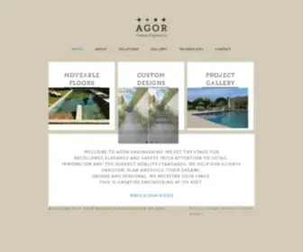 Agor-ENG.com(Movable Floors for swimming pools) Screenshot