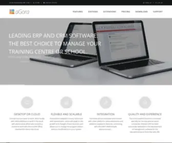Agora-ERP.com(Software de gestion lider para centros de formacion) Screenshot