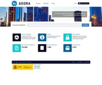 Agora.edu.es(Ágora) Screenshot