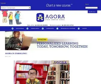 Agora.org(Agora Cyber Charter School) Screenshot
