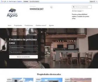 Agorabienesraices.com(Inicio) Screenshot