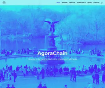 Agorachain.org(ÁGORA) Screenshot