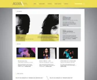 Agoracriticateatral.com.br(Crítica Teatral) Screenshot