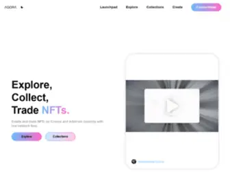 Agoracro.com(Agora) Screenshot