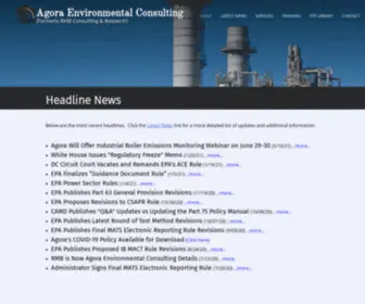 Agoraenvironmental.com(Agora Environmental Consulting) Screenshot
