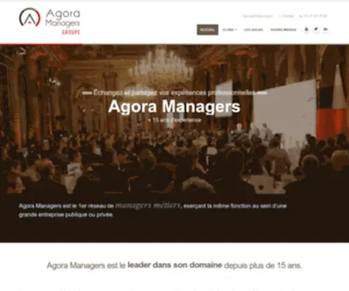 Agorafonctions.com(Agora Managers) Screenshot