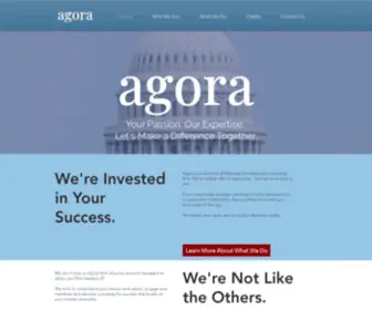 Agoragov.com(Political Lobbying) Screenshot