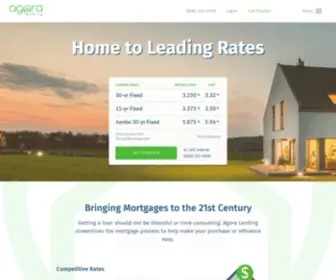 Agoralending.com(Agora Lending) Screenshot