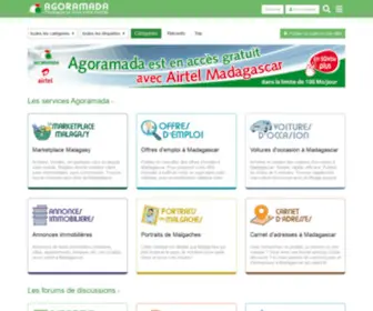 Agoramada.com(Agoramada vous aide à trouver ce que vous cherchez à Madagascar depuis votre mobile) Screenshot