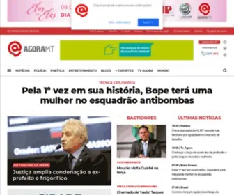 Agoramt.com.br(Agora MT) Screenshot