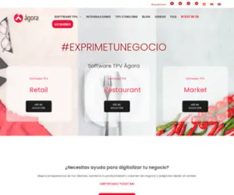 Agorapos.com(Software terminal en el punto de venta (TPV)) Screenshot