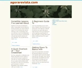 Agorarevista.com(agorarevista) Screenshot