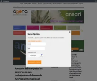 Agorarsc.org(Inteligencia Colectiva para la Sostenibilidad) Screenshot