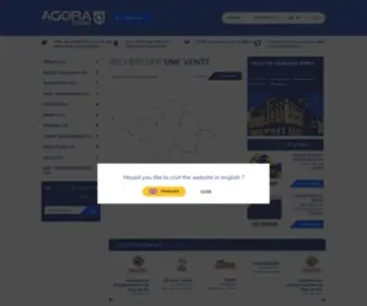 Agorastore.fr(Vente aux enchères de biens d'occasion et biens immobiliers des collectivités et entreprises) Screenshot