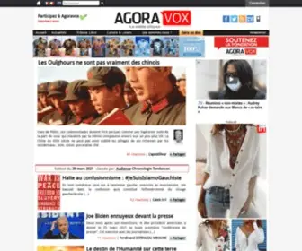 Agoravox.fr(Media citoyen) Screenshot
