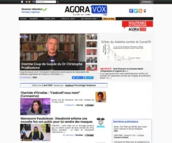 Agoravox.tv(Agoravox TV) Screenshot