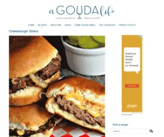 Agoudalife.com(A Gouda Life) Screenshot