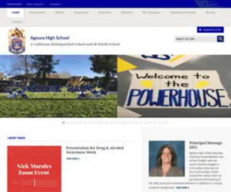 Agourahighschool.net(Agoura High School) Screenshot