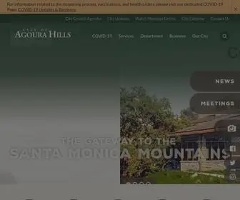 Agourahillscity.org(City of Agoura Hills) Screenshot