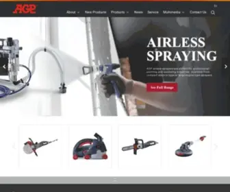 AGP-Powertools.com(Lee Yeong Industrial Co) Screenshot