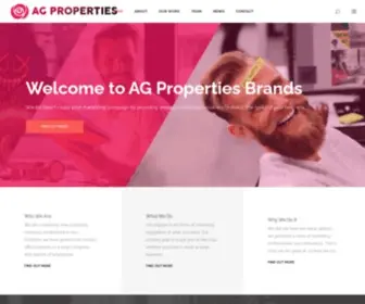 Agpbrands.com(AG Properties Brands) Screenshot