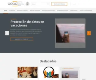 AGPD.es(Agencia Espa) Screenshot