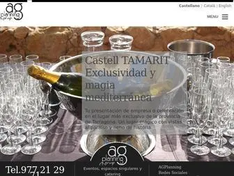 Agplanning.com(Bodas y Catering Tarragona) Screenshot