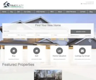 Agprimerealty.com(Your Family Broker) Screenshot