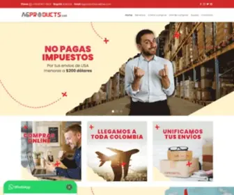 Agproductsusa.com(AG Products USA) Screenshot