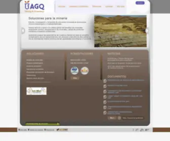 AgqMining.com(Laboratorio de minería y bioenergía) Screenshot