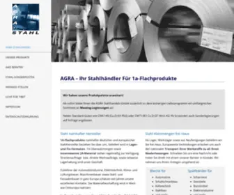 Agra-Stahlhandel.de(AGRA Stahlhandels) Screenshot