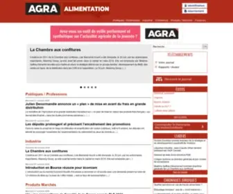 Agraalimentation.fr(Agra Alimentation) Screenshot